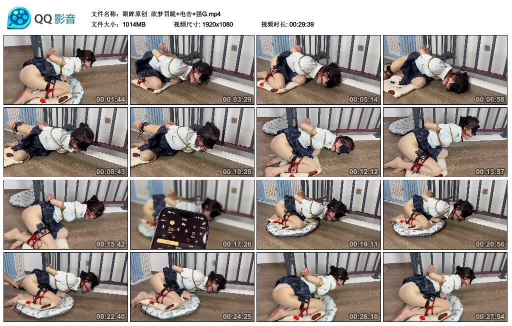 【眼眸原创】欲梦罚跪+电击+强G