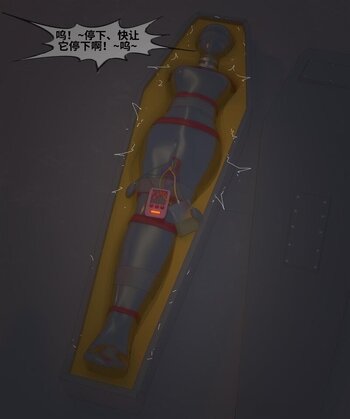 【荟萃】新 百合互虐：16-18：感官封闭、可怕的深喉训练、乳胶禁锢、木乃伊包裹、打包装箱