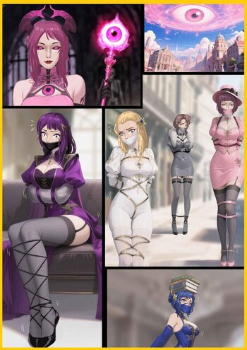 【King】《强大魔王中陷阱—番外篇 诡缚城市01 》魔王将整个城市催眠 世间规则被修改 城市贵妇们变成紧缚丽人