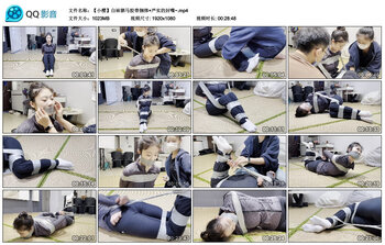 【【小樱】白袜驷马胶带捆绑】严实的封嘴~.