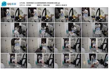 【【紧缚挣脱】白丝洛丽塔麻绳捆绑】训练器调教 放置