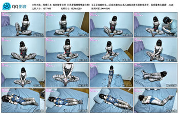 【绳缚日本】 桃奈御萝双拼  巨乳萝莉黑紫情趣自慰！玉足足底疯狂电疗！震动强高疯狂...