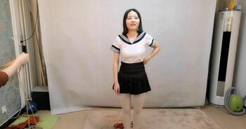 萌哒哒可爱妹 小米 初试捆绑 学生服 五花 团缚