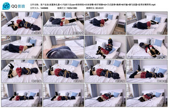 【客户定拍-放置挣扎篇】小鸟游六花cos 挟持绑架 丝袜堵嘴 绑手绑脚 td 日式紧缚 胸缚 M