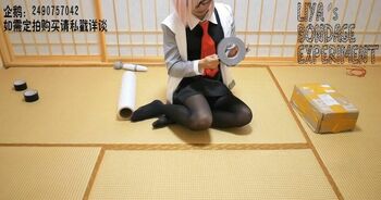 秋老虎的热调教 玛修 cosplay 保鲜膜、棒棒、强高、团缚、黑丝