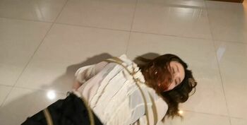 女绑女剧情系列，丝袜套头，丝袜堵嘴，内裤堵嘴，丝袜地狱，龟甲紧缚