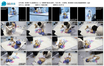 【咕咕精】冬儿地狱败北记（上）极限驷马篇-抬头驷马、马具口球、三向鼻钩，眼泪鼻涕口