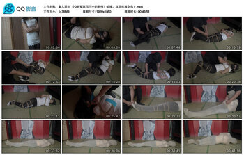 【象人原创】小0想要玩四个小奶狗吗？蛇缚，双层丝袜全包！