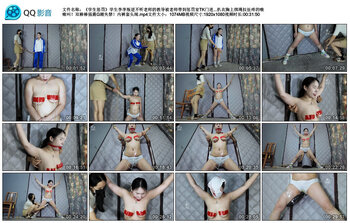 《学生惩罚》学生李李叛逆不听老师的教导被老师带到惩罚室TK门进行魔鬼般的挠痒惩罚！