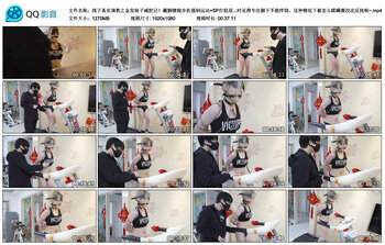 线下真实调教之金发妹子减肥记！戴脚镣跑步机强制运动+SP打屁屁+口球口水直流，被...