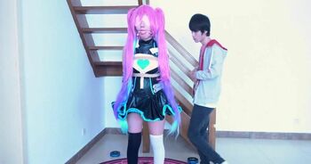 【cosplay TK】安琪拉心灵骇客TK 单腿吊，老虎凳，四脚朝天