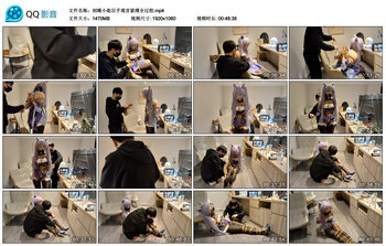 刻晴小姐后手观音紧缚全过程