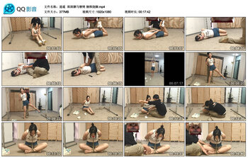 【逍遥】琪琪驷马镣铐 捆绑挠脚