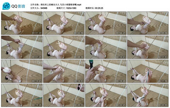 【绑在床上的睡衣夫人】马具口球蒙眼堵嘴