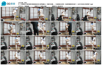 【缚予】大一生瑶瑶水手服单脚吊ZD棒强制羔C+SP挠脚心！